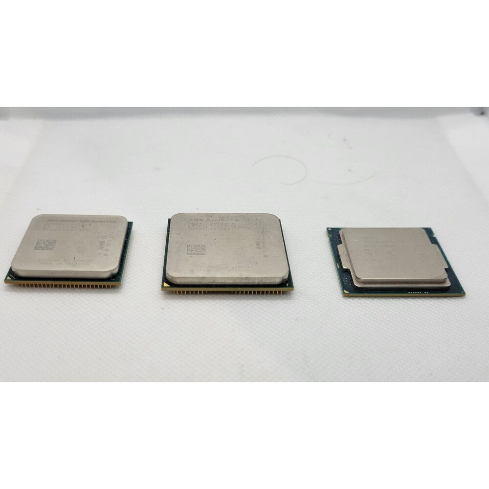 Mixed CPU Lot (3) AMD Athlon 5300 Series / Athlon II X4 645 / Intel Pentium G324